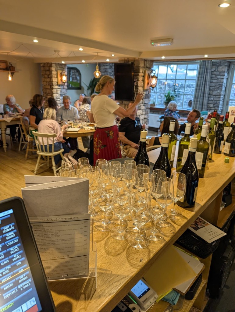 Wine bar and social gathering